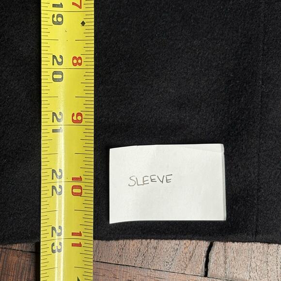 Valentino Miss V Vintage Black Cashmere Blazer 48 IT 14 US - Picture 10 of 11